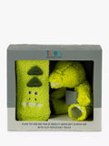 Totes Childrens Plush Toy and Super Soft Slipper Socks Set- Dino