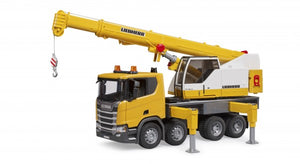 Scania Super 560R Liebherr crane truck with Light and Sound Module