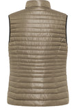 Barbara Lebek Reversible Khaki Mix Gilet