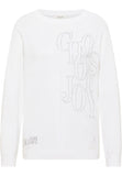 Barbara Lebek White Pullover