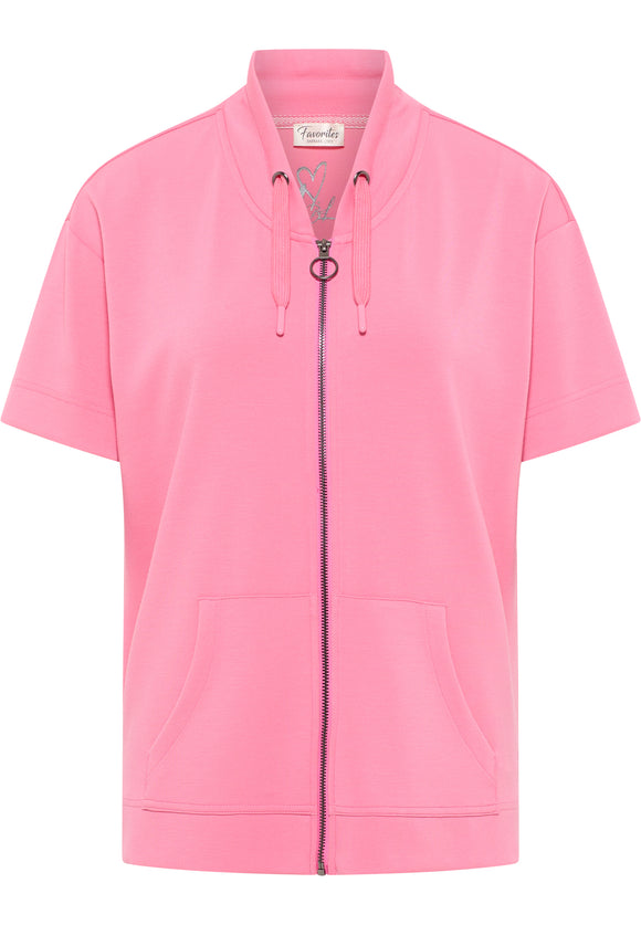 Barbara Lebek Pink Shirt Jacket
