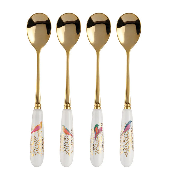 Sara Miller Chelsea Set of 4 Tea Spoons