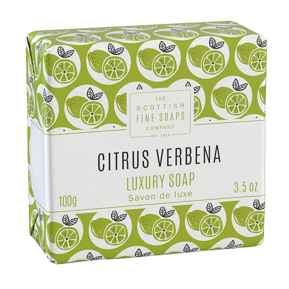 Citrus Verbena Luxury Wrapped Soap 100g