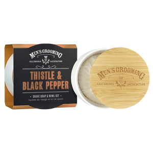 Thistle & Pepper Shave Soap In Bowl 100g