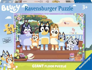 Children’s Puzzle Bluey Giant Floor Puzzle - 24 Pieces Puzzle