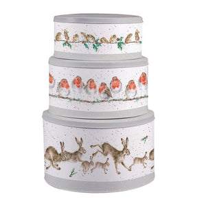 Christmas Cake Tin Nest