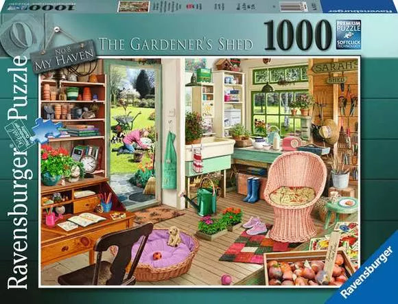 Jigsaw Puzzle My Haven No 8, The Garden Shed - 1000 Pieces Puzzle
