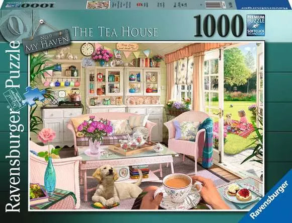 Jigsaw Puzzle My Haven No.9 - The Tea House - 1000 Pieces Puzzle
