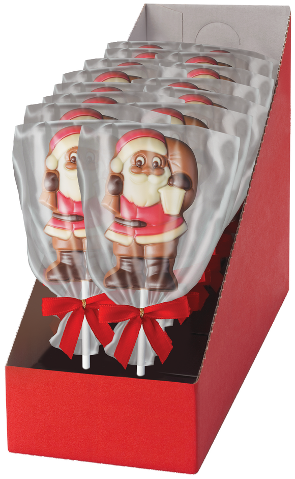 Chocolate Santa Lollypop 35g