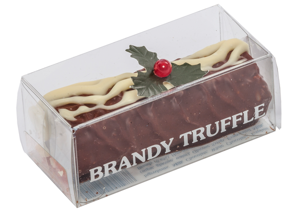 Quiggins Brandy Truffle Yule Logs 50g