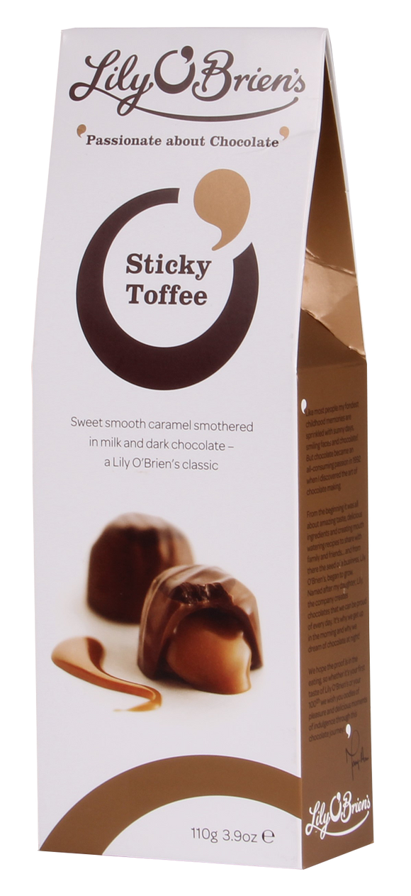 Lily O'Brien's Sticky Toffee Pouch 110g
