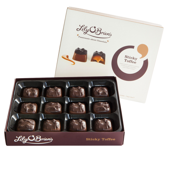 Lily O'Brien's Sticky Toffee Chocolates 170g