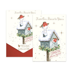 Please Stop Here Robin Boxed Christmas Cards