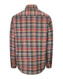 Hoggs of Fife Mens Pitlochry Flannel Check Shirt Chestnut Check