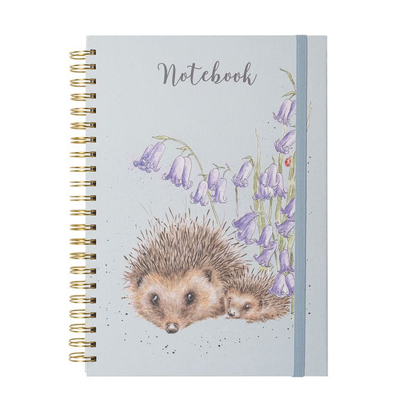 A4 Hedgehog Notebook - Love and Hedgehugs