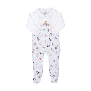 Little Paws Placement Print Babygrow 9-12 months