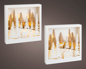 Micro LED scenery plywood steady BO indoor