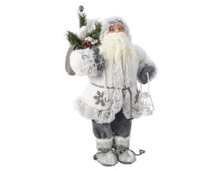 Santa polyester winter style, snowflake