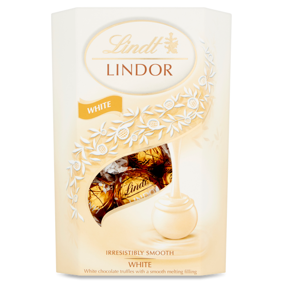 Lindt LINDOR White Chocolate Truffles 200g