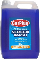 Carplan All Seasons Ready Mixed Screen Wash 5ltr