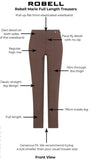 Robell Marie Regular Length Trousers - Navy
