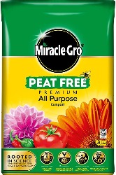 MIRACLE-GRO A/P PEAT FREE COMPOST 40L