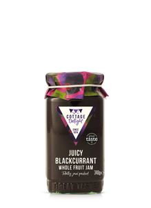 Juicy Blackcurrant Whole Fruit Jam 340g
