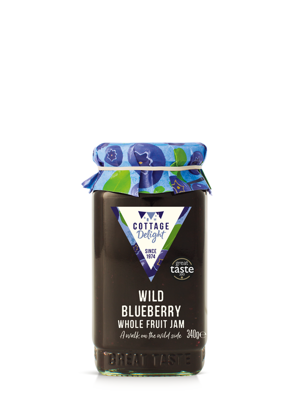 Wild Blueberry Whole Fruit Jam 340g