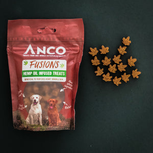 ANCO Fusions Hemp Oil Infused Dog Treats