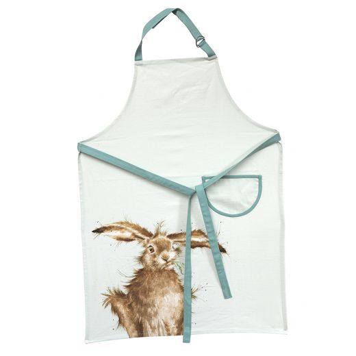 Wrendale 'Hare-Brained' Cotton Apron