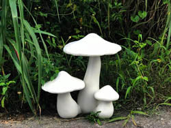 Toadstool Cluster Ornament - Select Size