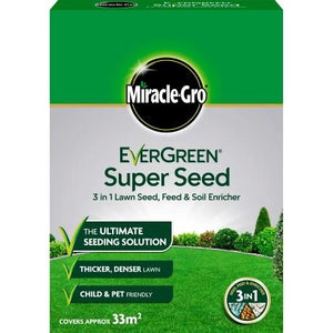 Miracle-Gro EverGreen Super Seed Lawn Seed (select size)