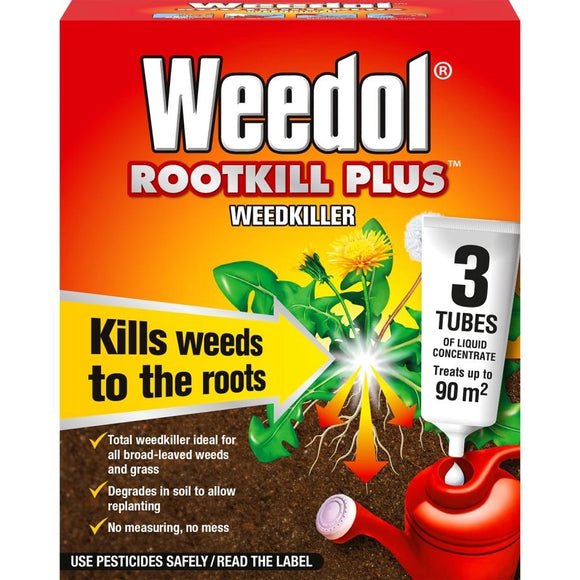 Weedol® Rootkill Plus™ (Liquid Concentrate Tubes) 3 Tubes