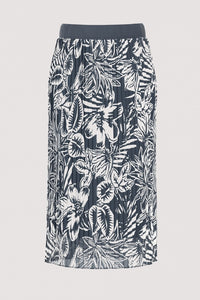 Barbara Lebek Floral Pleated Skirt