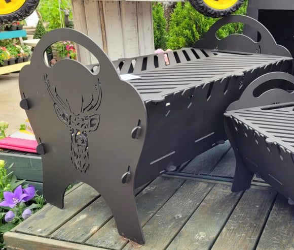 Fire Pit/BBQ Grill - Stag
