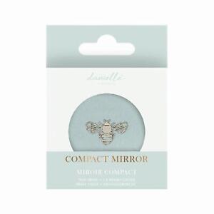 Summer Bee Travel Double Side Makeup Folding Compact Mirror