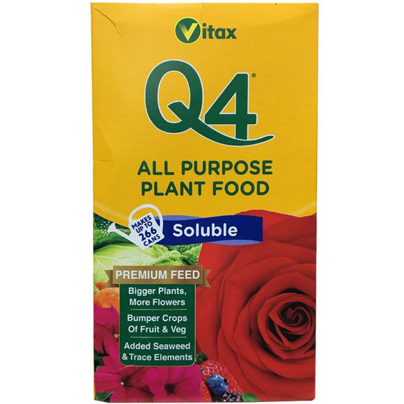 Vitax Q4 Soluble All Purpose Plant Food 1 kg